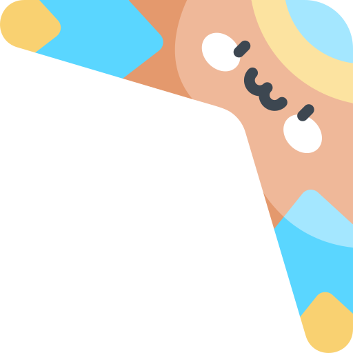 boomerang Kawaii Flat icon