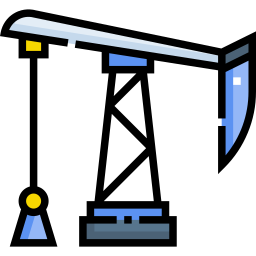 pompa olejowa Detailed Straight Lineal color ikona