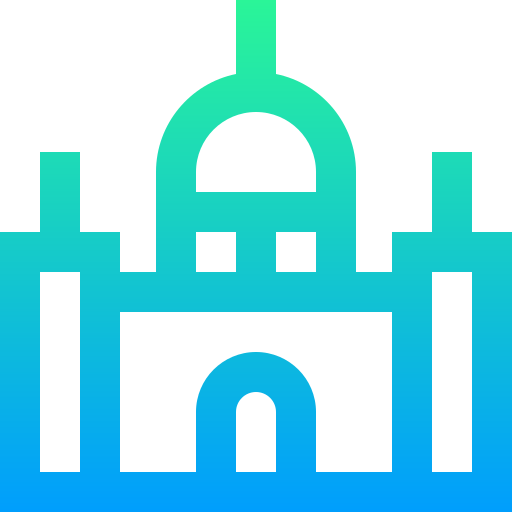 モスク Super Basic Straight Gradient icon