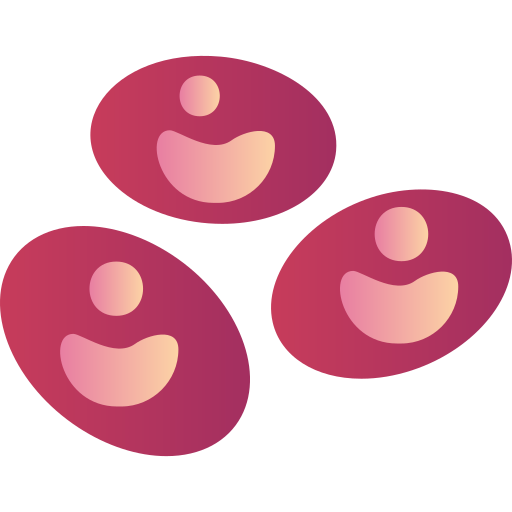 Кровяная клетка Generic Flat Gradient иконка