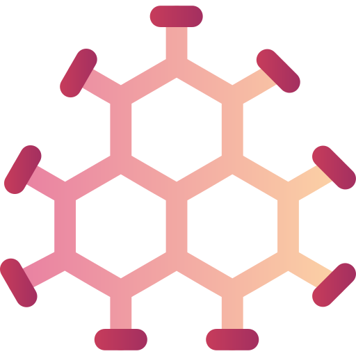molécula Generic Flat Gradient Ícone