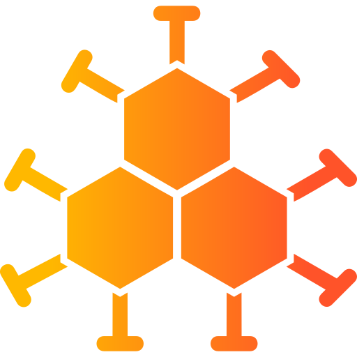 molécula Generic Flat Gradient icono