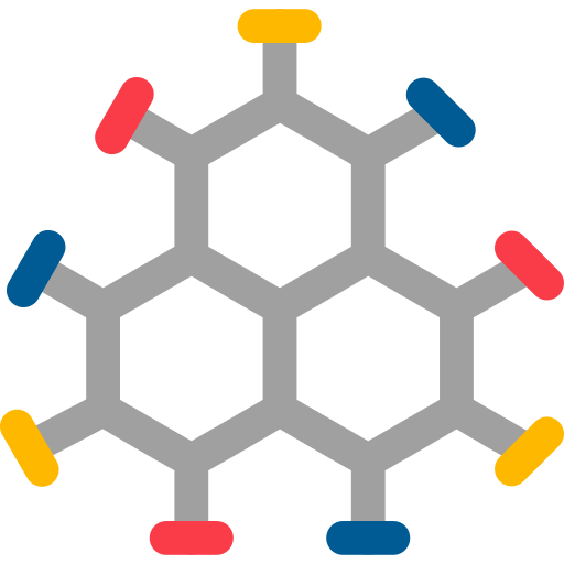 molécula Generic Flat icono