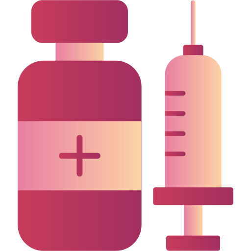 vacuna Generic Flat Gradient icono
