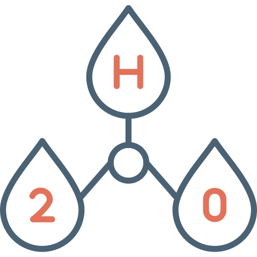 H2o Generic Outline Color icon