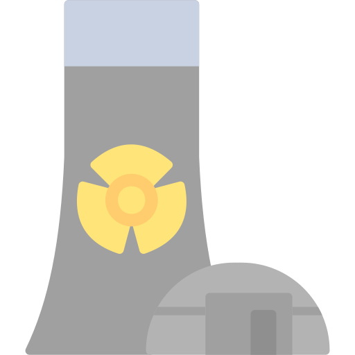 la energía nuclear Generic Flat icono