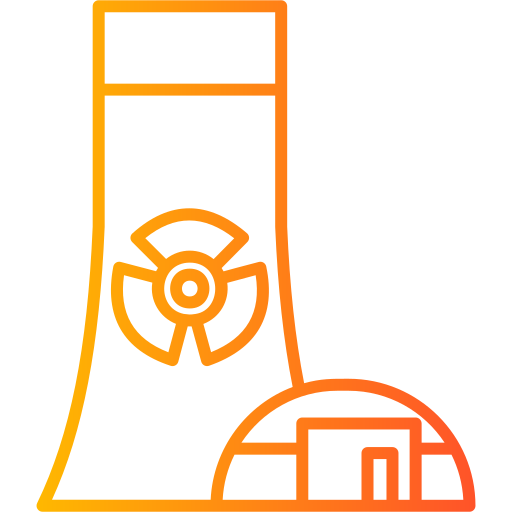 energia nucleare Generic Gradient icona