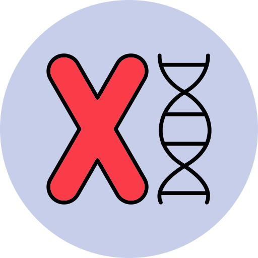 chromosom Generic Outline Color ikona
