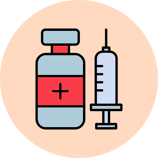 вакцина Generic Outline Color иконка