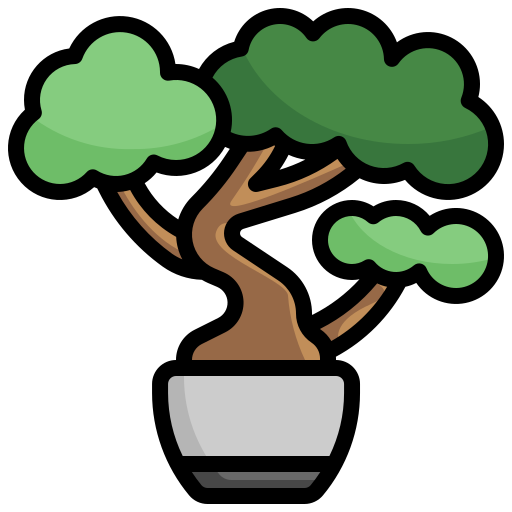 bonsai Surang Lineal Color icona