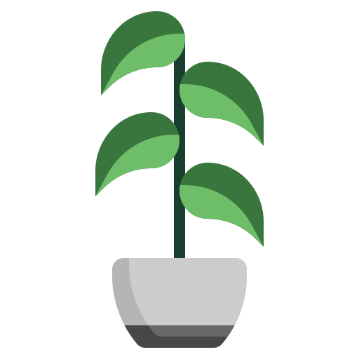 rubberplant Surang Flat icoon