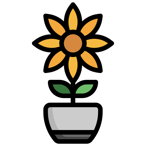Sunflower Surang Lineal Color icon