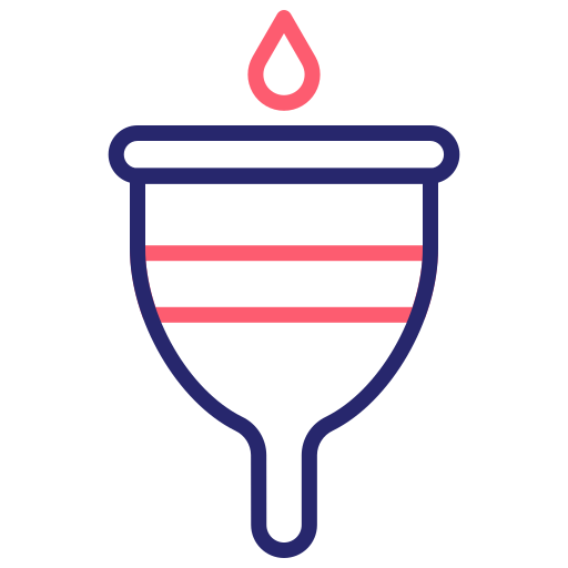 copo menstrual Generic Outline Color Ícone