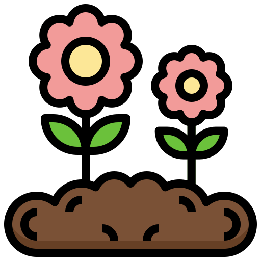 Flower Surang Lineal Color icon