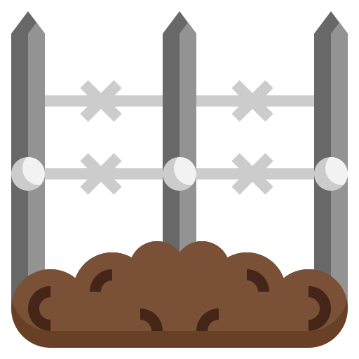 Fence Surang Flat icon