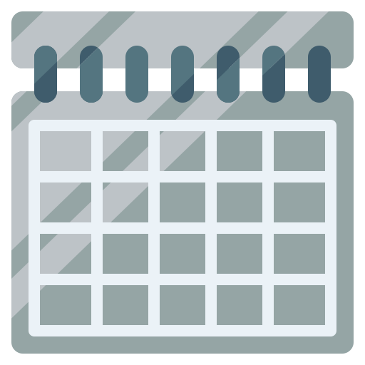 kalender Surang Flat icon