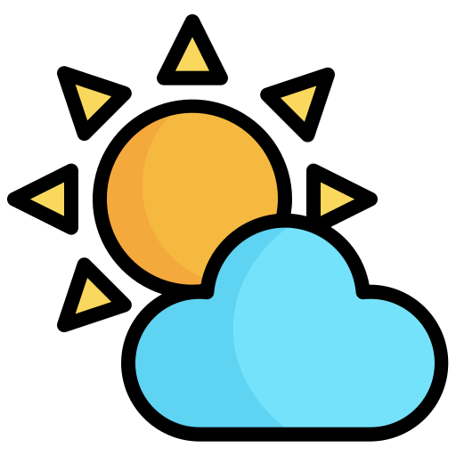 좋은 날씨 Surang Lineal Color icon