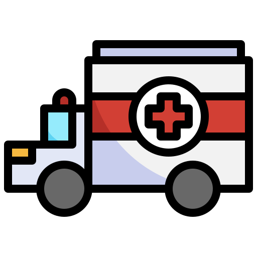 ambulanza Surang Lineal Color icona