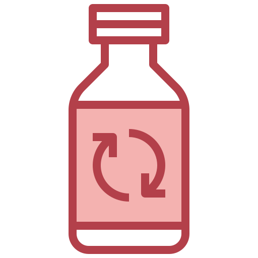 Recycle bottle Surang Red icon