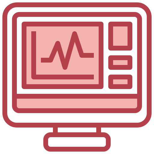 electrocardiograma Surang Red icono