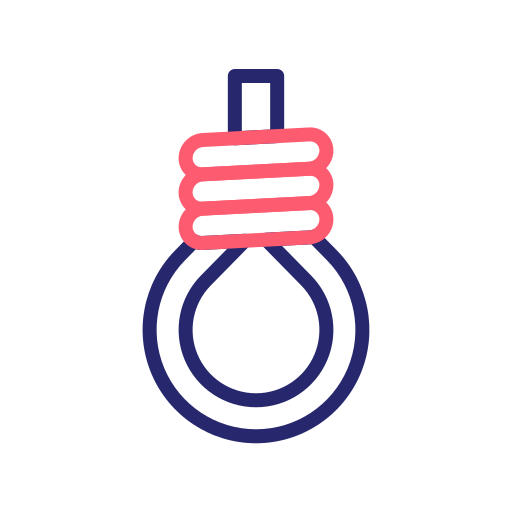 pena de muerte Generic Outline Color icono