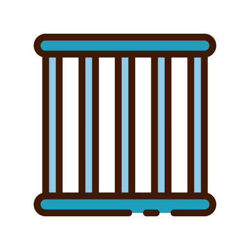 Caged Good Ware Lineal Color icon