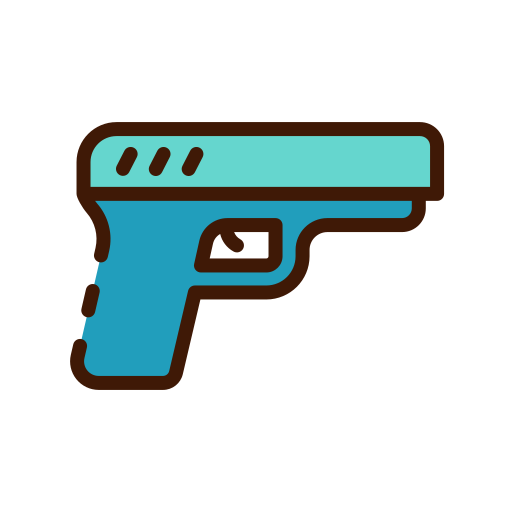 Gun Good Ware Lineal Color icon