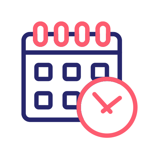 Deadline Generic Outline Color icon