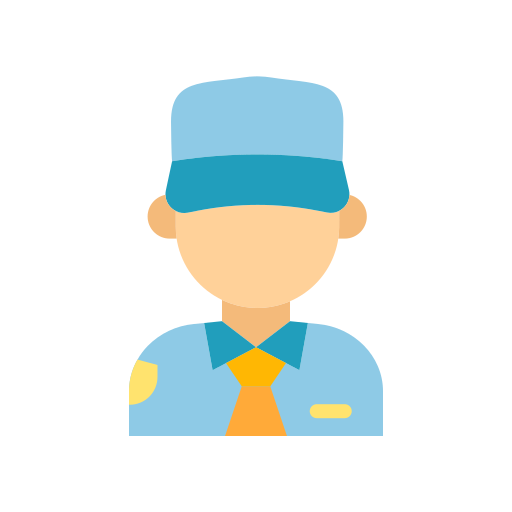 Security guard Good Ware Flat icon