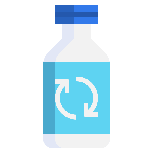 riciclare la bottiglia Surang Flat icona