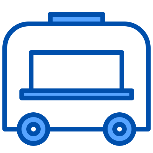 caminhão de comida xnimrodx Blue Ícone