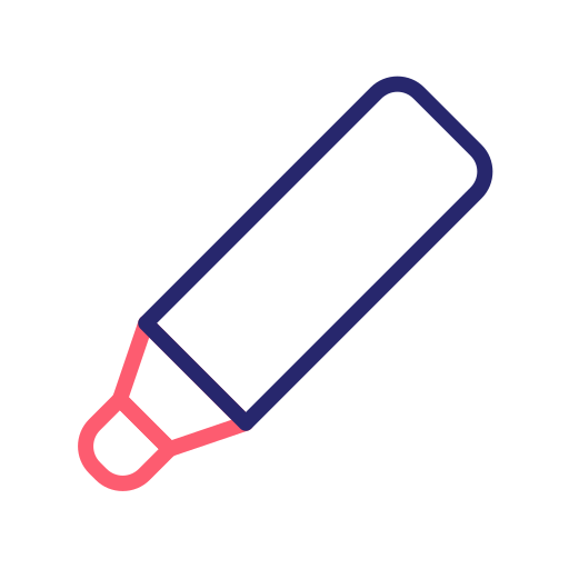 연필 Generic Outline Color icon