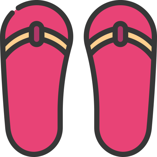 sandalias Generic Outline Color icono