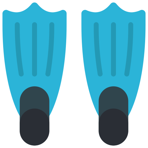 flippers Generic Flat icoon