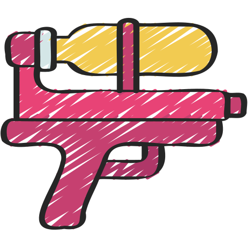 pistola de agua Juicy Fish Sketchy icono