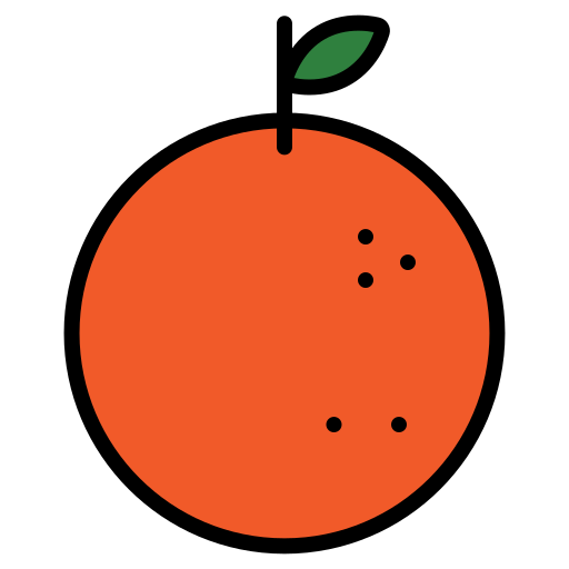 Orange Generic Outline Color icon