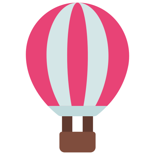 Hot air balloon Generic Flat icon