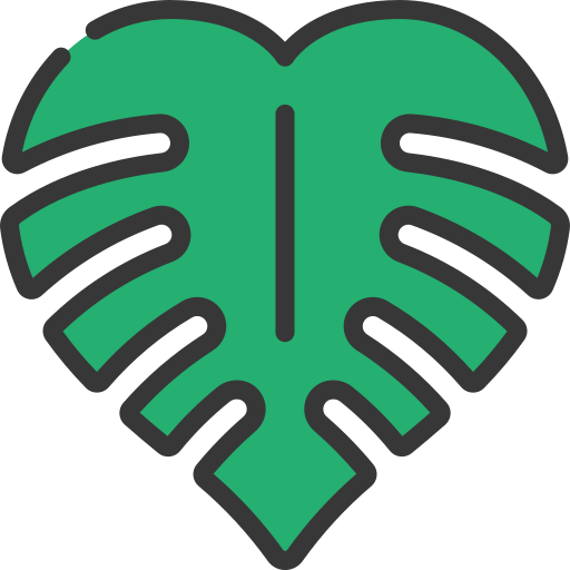 monstera-blatt Generic Outline Color icon