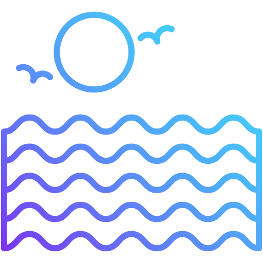바다 Generic Gradient icon