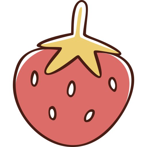 Strawberry Generic Hand Drawn Color icon