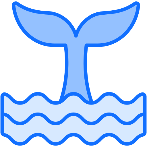 baleia Generic Blue Ícone