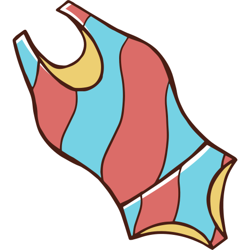 trajes de baño Generic Hand Drawn Color icono