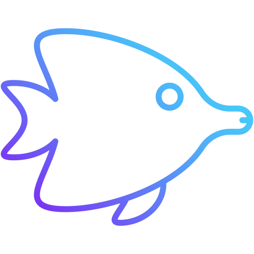 Tropical fish Generic Gradient icon
