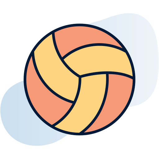 volley-ball Generic Rounded Shapes Icône
