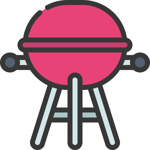 barbecue grill Generic Outline Color Icône