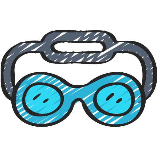 Óculos de mergulho Juicy Fish Sketchy Ícone