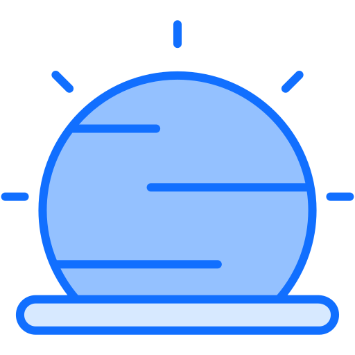 해돋이 Generic Blue icon