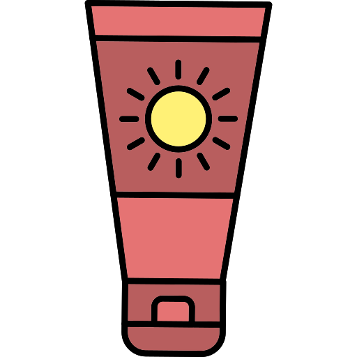 blok słoneczny Generic Thin Outline Color ikona