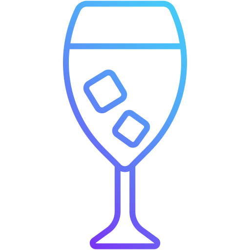 bicchiere di vino Generic Gradient icona