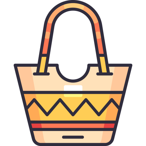 пляжная сумка Generic Outline Color иконка